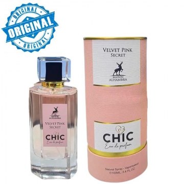 Maison Alhambra Velvet Pink Secret Chic